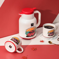 WORLD KITCHEN WK-BH03S63C-JY/KZ 奔向幸福系列咖啡杯壶三件组