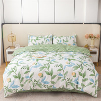 啄木鸟(plover) ZMN-AR006 澳绒磨毛四件套-鹊桥花卉