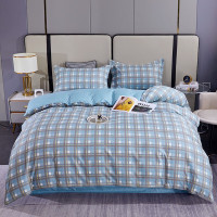 啄木鸟(plover) ZMN-AR-005 澳绒磨毛四件套-格韵