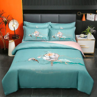 啄木鸟(plover) ZMN-FHXY-01 水洗真丝印花四件套-风花雪月