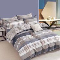 红秀世纺 雅致四件套 莫奈花园 200x230cm HX2212-T002