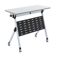 匡大 长条折叠桌带护板 1200x400x750