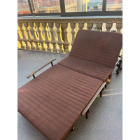 加榜 折叠床单人办公室躺椅午休小床简易家用午睡双人床行军便携 旗舰款带升降扶手