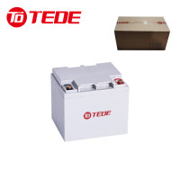 TEDE DC-1238 通用型铅酸蓄电池 12V 38Ah 单位:个