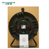 手提式250V国标移动电缆盘电源盘YCL904 3*2.5mm²/50米3位10A5孔+1位16A3孔黑色/只