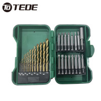 Tede 29件工具组套螺丝批麻花钻头批头 YD-1029(套)