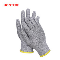 德力博(HONTEDE)HG-3119 防切割手套 防刀割劳保手套 3级防切割(单位:双)灰色