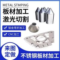 加榜 激光加工钢铁方形圆形定制加厚 单个钢字牌