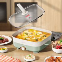 康巴赫(KBH) DN3002 多功能电火锅方形 绿色