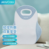 践程 R3 腰部按摩靠垫 办公室家用车载按摩靠枕按摩垫无线多功能电动揉捏热敷腰肌劳损肩颈椎背腿部按摩器