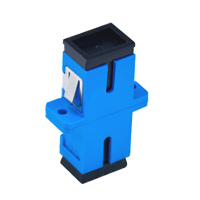 北斗传奇SC-SC光纤跳线对接头延长器 SC法兰盘光纤适配器 工程电信级单工耦合器