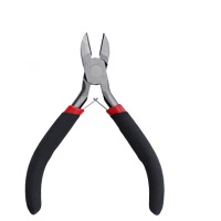 迈钒迷你斜嘴钳 小号斜口钳 水口钳 偏口钳高碳钢5寸电子剪13*110mm