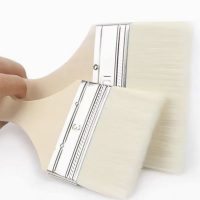 邦众嘉水性羊毛刷除尘毛刷水性刷子水性油漆刷4件套 工业用柔软水丝刷2.3.4.5.寸