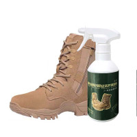 念盛 训练靴绒皮翻毛皮鞋靴洗护单瓶350ml清洁剂升级款