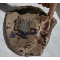 蝶蔻(DIEKOU)19式双面钢盔套战术头盔套迷彩帽套训练防护头盔罩