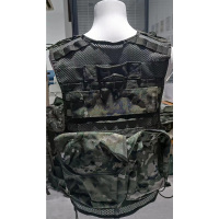 蝶蔻(DIEKOU)13式士战斗携行背具 荒漠星空 林地兵战术背心马甲单兵作训装具袋11件套