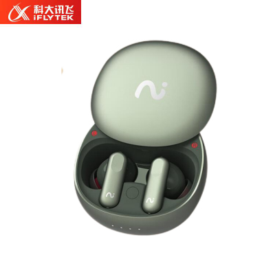 科大讯飞 无线蓝牙耳机 iFLYBUDS Nano+智能耳机 XFXK-A05 沁光绿