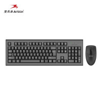 双飞燕(A4Tech) 无线鼠标键盘套装 3100N 黑色 1套 计量单位:套