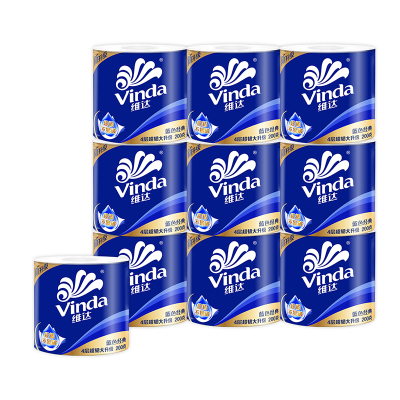 维达(Vinda) 蓝色经典200克 卷纸 10卷