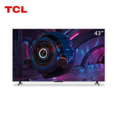 TCL 43G50E 43英寸 智能2K电视 金属背板 全景全面屏 DTS双解码 一键投屏家用商用电视
