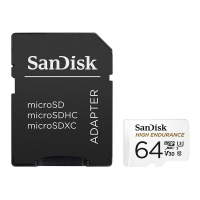 闪迪(SanDisk)64GB TF(MicroSD)存储卡 行车记录仪&安防监控专用内存卡读速 100MB/S