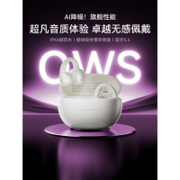 沃品 夹耳双麦ENC通话降噪蓝牙耳机 OWS18