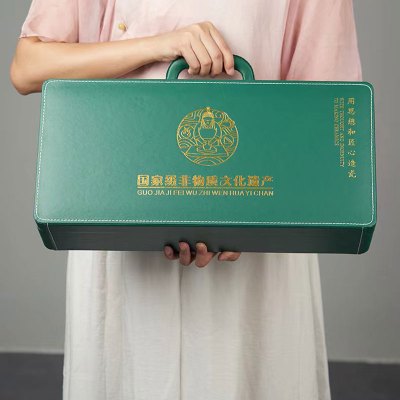 拓牌11头素烧羊脂玉瓷-竹韵壶 茶具套装白色