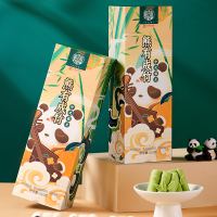 稻香村熊有成竹(熊猫、竹子饼各2枚)220g中华老字号茶点食品礼盒