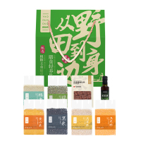 姚朵朵 轻养生活礼盒2900g 白糯米绿豆黄小米玉米糁组合装月饼礼盒
