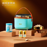臻味营养师-730g+160ml感恩礼扁桃仁杏仁腰果营养粉核桃木本油组合装食品礼盒