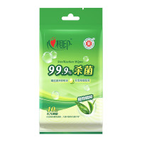 心相印湿巾XCA001(包装)心相印卫生系列单片装湿巾10片 1包新老包装随机发货
