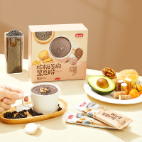 燕之坊核桃芝麻黑豆粉320g*4盒装条状粉