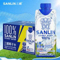 三麟椰子水330ml*12瓶装富含天然电解质