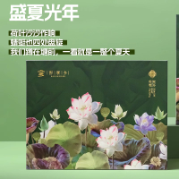 好家郷盛夏光年1410g板栗肉粽鲜肉粽清香白玉粽咸鸭蛋桃酥组合装端午礼盒