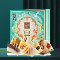 五芳斋五芳九州礼盒1694g脐橙粽烧肉粽多花蜂蜜组合装端午礼盒