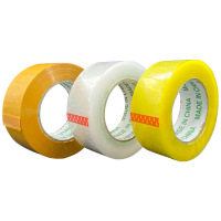 透明胶带60mm*18mm*100m胶带封箱胶纸颜色随机1卷