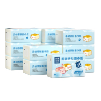 美穗吉家 柔韧亲肤抽纸 原生竹浆3层130抽*12包 MIH-2404030 1提