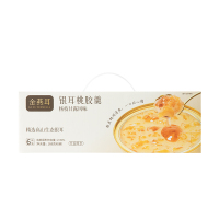 金燕耳即食K银耳桃胶羹(杨枝甘露味)168g*6碗即食早餐1盒