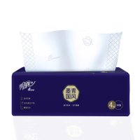 清风面巾纸墨青国风抽纸90抽/包4包/提6提/箱AR40MJH 1箱