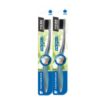 云南白药金口健牙刷竹炭清新2支装成人牙刷2支