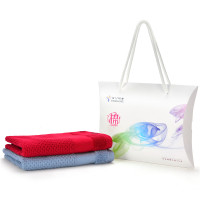 金号爱逸心选毛巾系列-2 双条毛巾彩盒装HY1668-2 2条