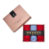 金号爱逸心选毛巾系列-3 三条毛巾礼盒装HY1668-3 3条