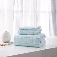 恒源祥HYX022MJ莞尔浴巾三件套面巾33*73cm*2浴巾70*140cm*1 3条