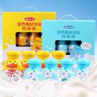 娃哈哈钙多多锌多多125g*24整箱儿童乳酸菌牛奶 1件