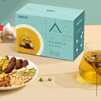 福东海胖大海菊花茶200g罗汉果橘红金银花枇杷叶花草袋泡1盒