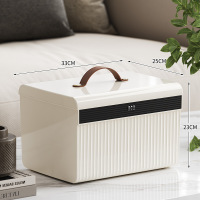 留样箱收纳箱隐私文件证件整理盒33cm*25cm*23cm 1个
