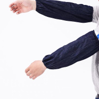 牛仔袖套 工作护袖防晒套袖 牛仔布袖套1双