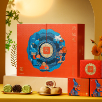 稻香村鸿运礼1.1kg苏式广式晋式月饼组合中秋礼盒 1盒