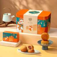 稻香村心意礼1.02kg广式滇式苏式五仁月饼组合装中秋礼盒 1盒