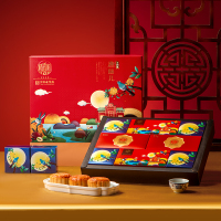 稻香村 星物语600g广式月饼苏式月饼组合装月饼礼盒 1盒